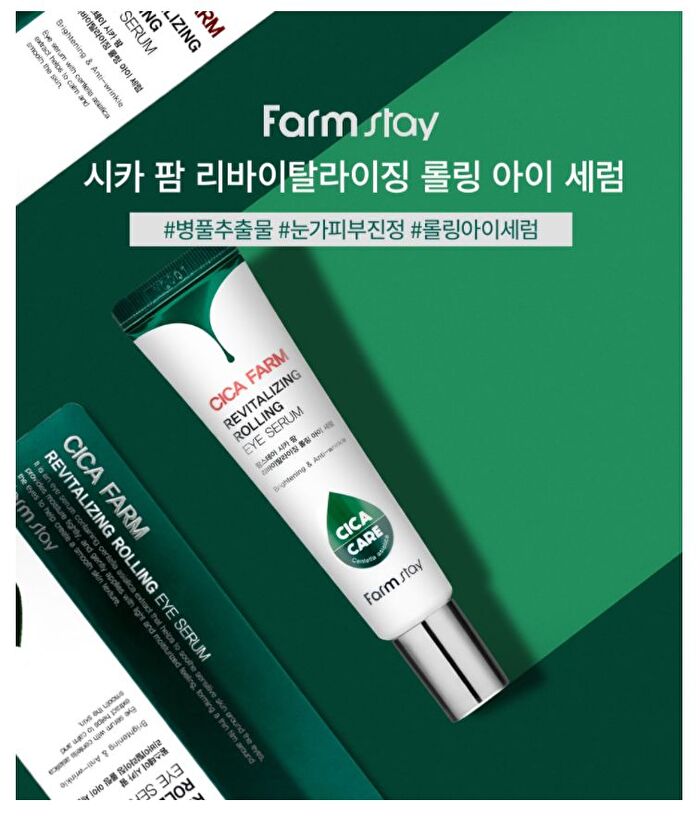 Cica Farm Revitalizing Rolling Eye Serum - 25ml