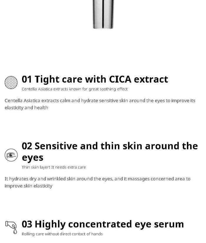 Cica Farm Revitalizing Rolling Eye Serum - 25ml
