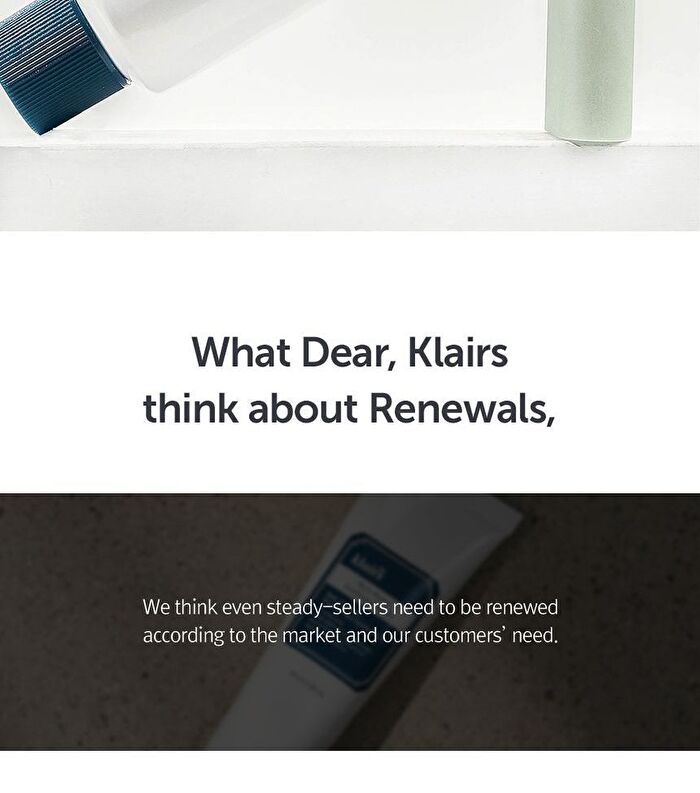 Dear, Klairs Rich Moist Soothing Cream JUMBO (Renewal) - 2021 Version - 80ml