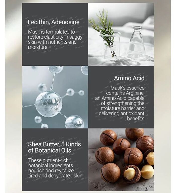 Black Tea Revitalizing Mask Pack Set - 25ml x 10 pcs