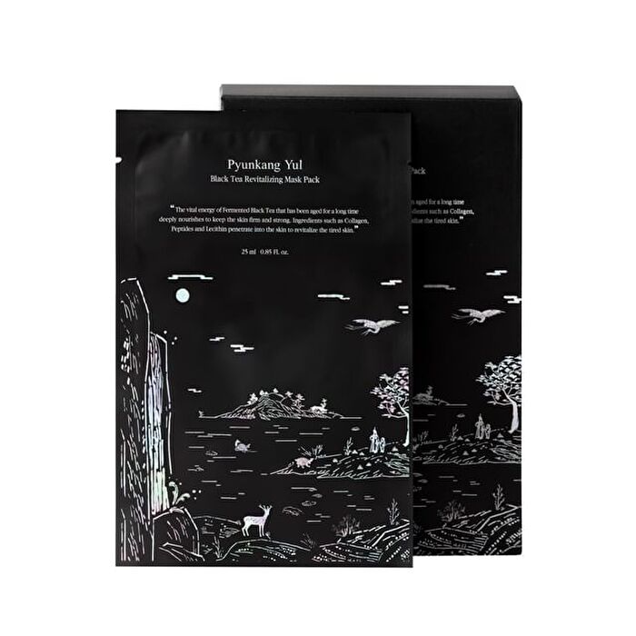 Black Tea Revitalizing Mask Pack Set - 25ml x 10 pcs