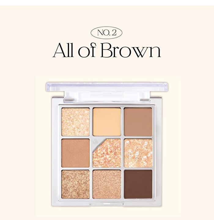 Glitterpedia Eye Palette - 7 Types - N°1 All Of Glitter