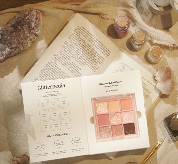 Glitterpedia Eye Palette - 7 Types - N°1 All Of Glitter