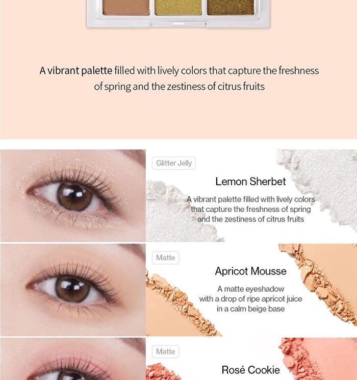 Glitterpedia Eye Palette - 7 Types - N°2 All Of Brown
