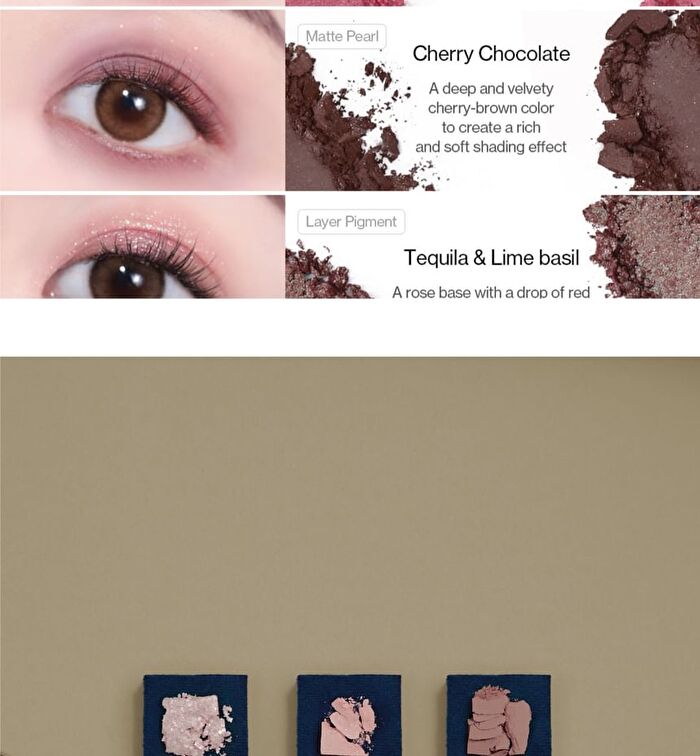 Glitterpedia Eye Palette - 7 Types - N°2 All Of Brown