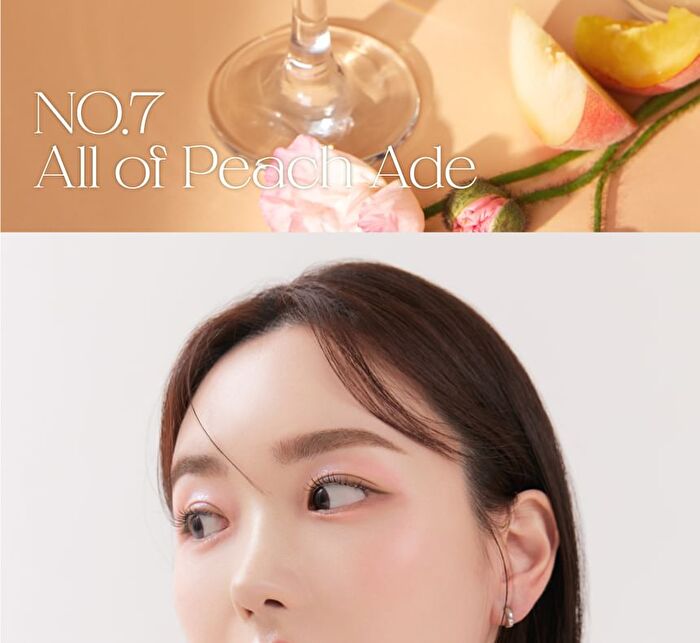 Glitterpedia Eye Palette - 7 Types - N°3 All Of Coral Pink