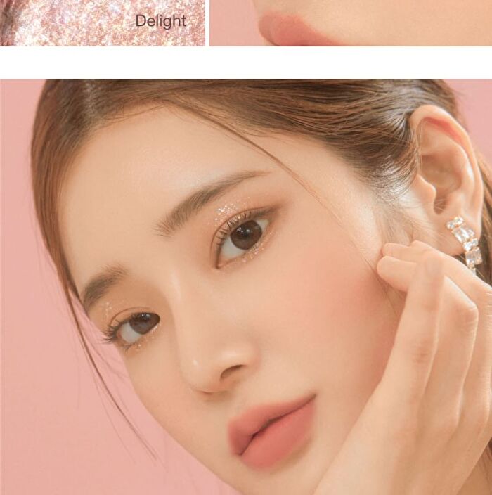 Glitterpedia Eye Palette - 7 Types - N°3 All Of Coral Pink