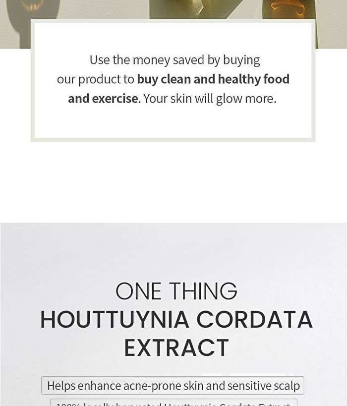 Houttuynia Cordata Extract Toner JUMBO - 300ml
