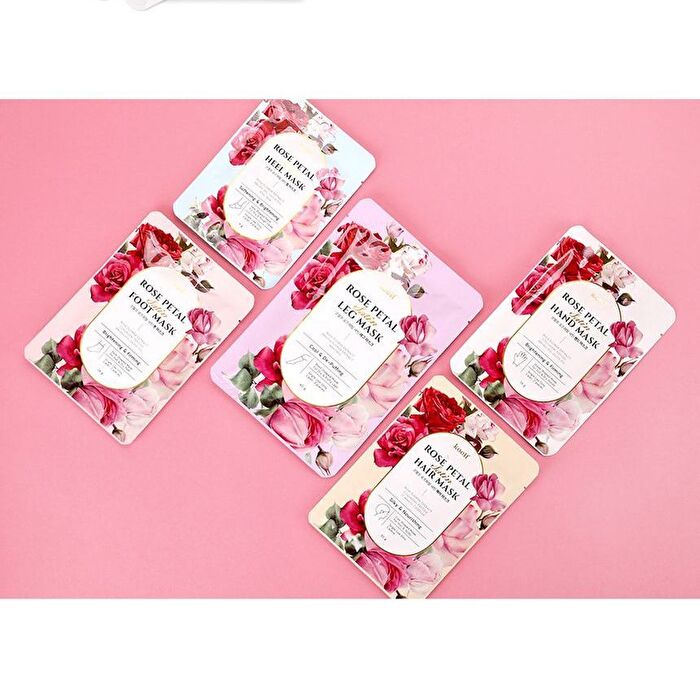 Petitfee Rose Petal Satin Hand Mask - 1 pair