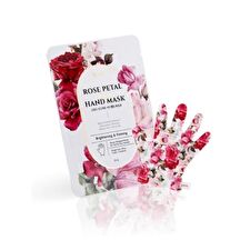 Petitfee Rose Petal Satin Hand Mask - 1 pair