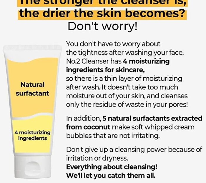 No. 2 Deep Clean Fresh Cream Cleanser - 120ml