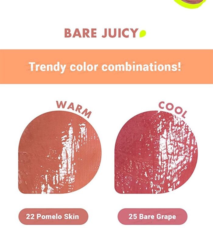 romand Juicy Lasting Tint Bare Juicy Series - 4 Colors - #22 Pomelo Skin