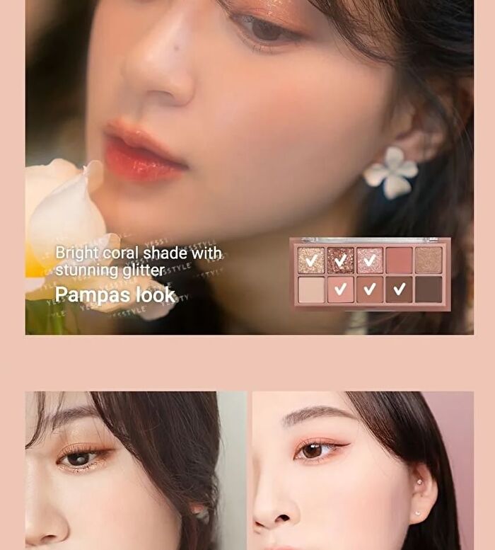 romand Better Than Palette The Secret Garden - 9 Types - #00 Light & Glitter Garden