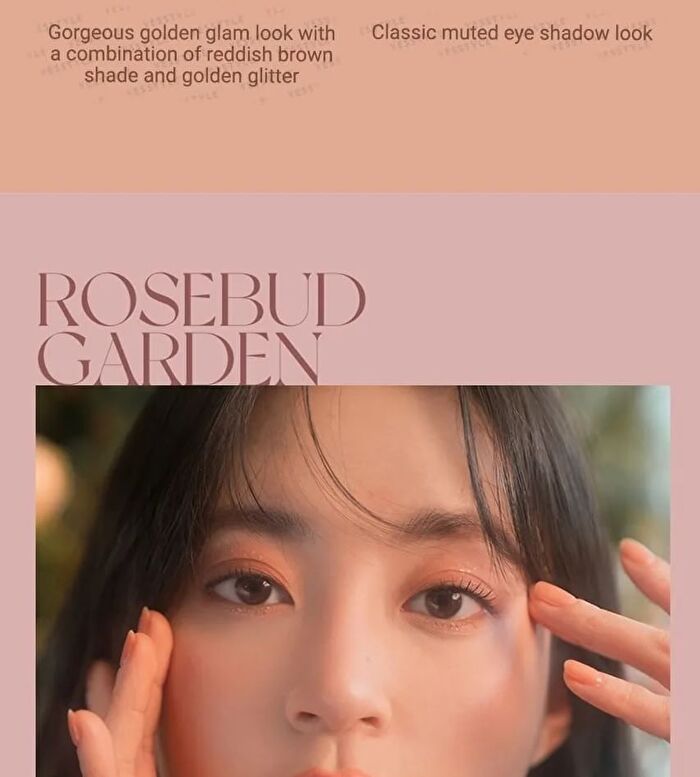 romand Better Than Palette The Secret Garden - 9 Types - #00 Light & Glitter Garden