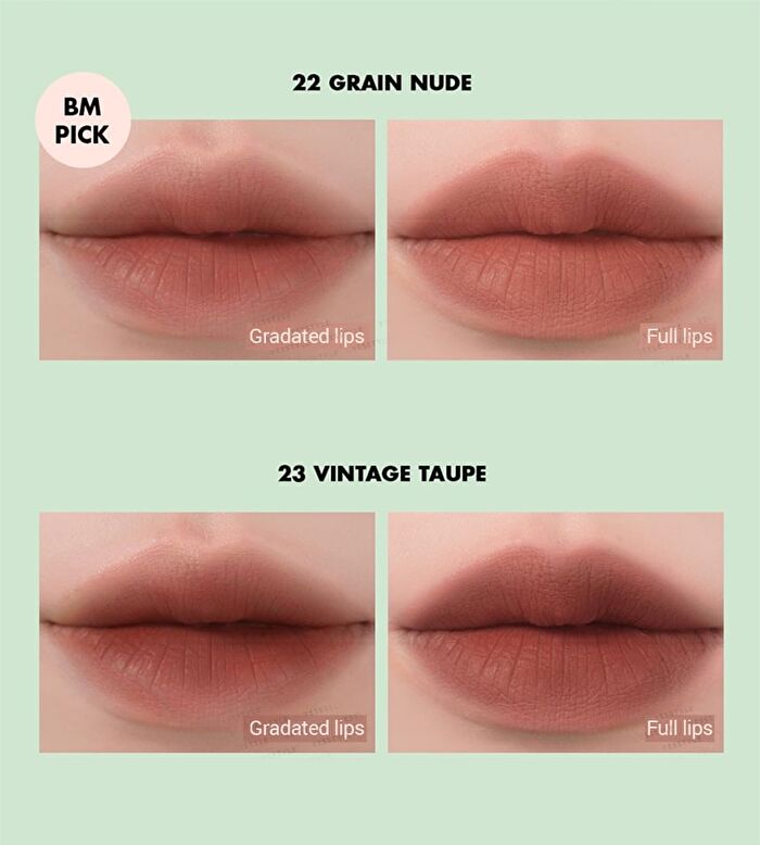 romand Zero Velvet Tint Vintage Filter Series - 4 Colors - #23 Vintage Taupe
