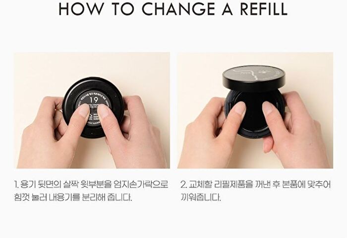 Javin De Seoul Wink Foundation Pact Refill Only - 5 Colors - #23 Cover Beige