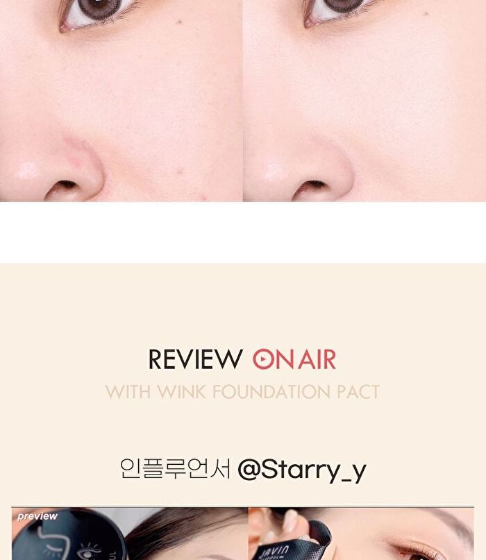 Javin De Seoul Wink Foundation Pact - 5 Colors - #19 Cover Pale