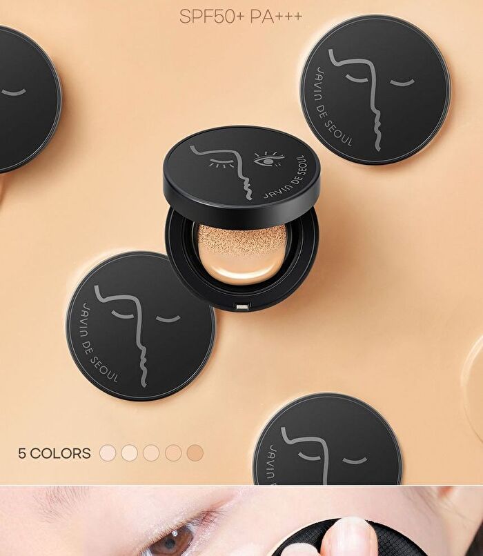 Javin De Seoul Wink Foundation Pact - 5 Colors - #20 Cover Vanilla