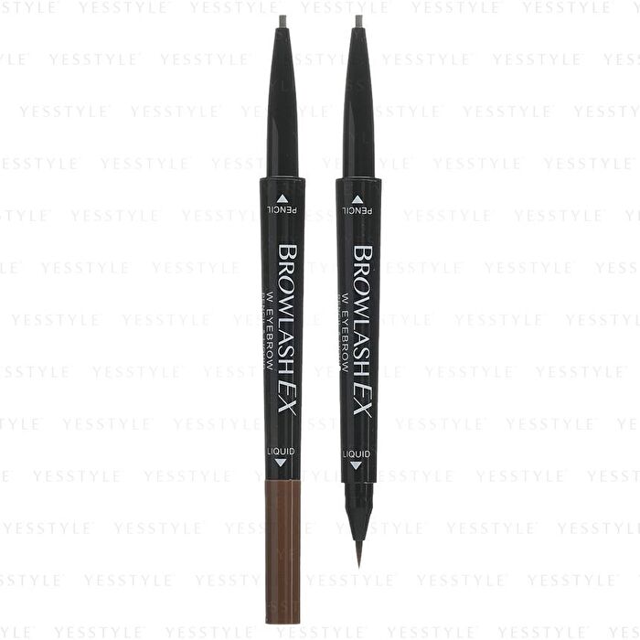 Bcl Browlash EX Water Strong W Eyebrow Pencil & Liquid - Royal Brown