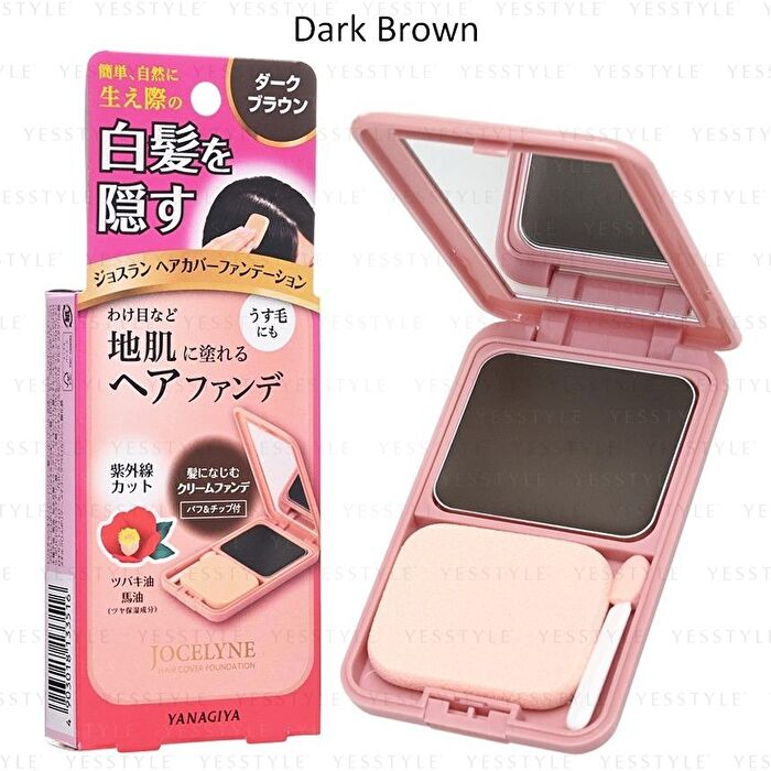 Jocelyne Hair Cover Foundation - Dark Brown