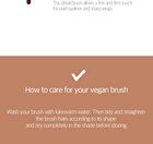 too cool for school Artist Vegan Powder Fan Brush - 1 pc