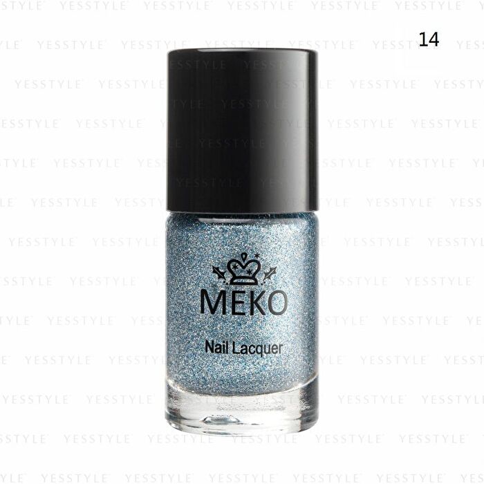 Meko Quicksand Starry Sky Series Nail Polish - 14 Ode To Fantasy - 12ml