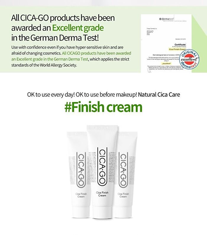 Isoi CICAGO Cica Finish Cream - 50ml