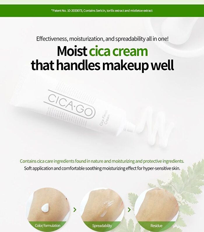 Isoi CICAGO Cica Finish Cream - 50ml