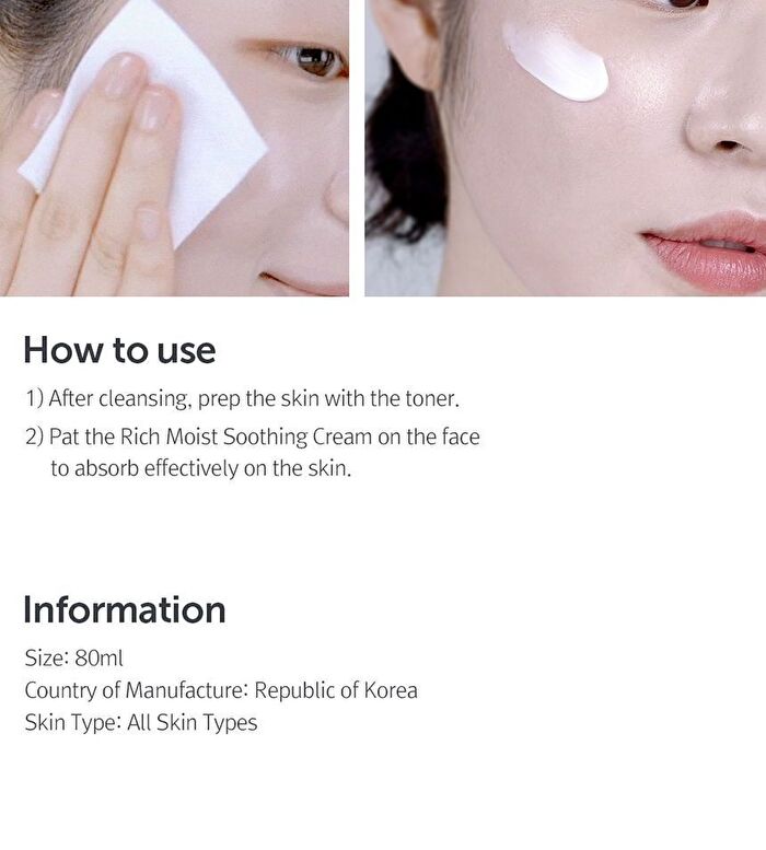 Rich Moist Soothing Cream MINI (Renewal) - 2021 Version - 20ml
