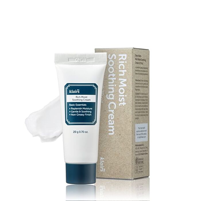 Rich Moist Soothing Cream MINI (Renewal) - 2021 Version - 20ml