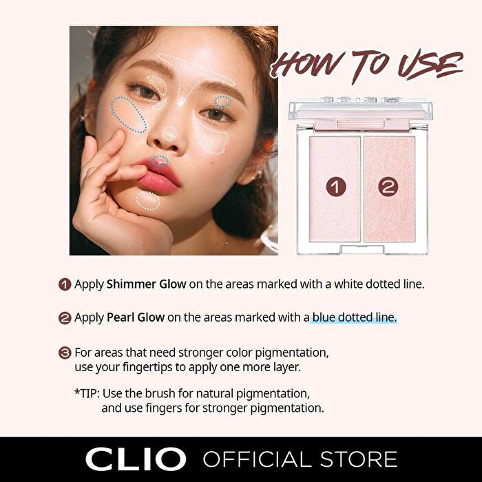 Prism Highlighter Duo - 2 Colors - #01 Cream Fizz