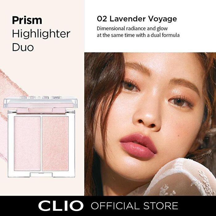 Prism Highlighter Duo - 2 Colors - #02 Lavender Voyage