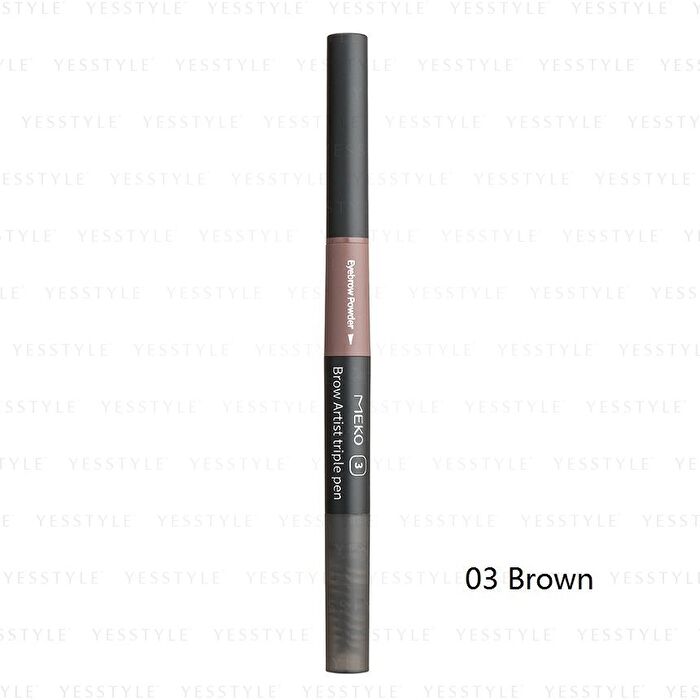 Brow Artist Triple Pen - 04 Gray Brown