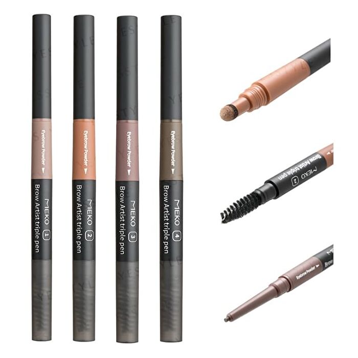 Brow Artist Triple Pen - 04 Gray Brown