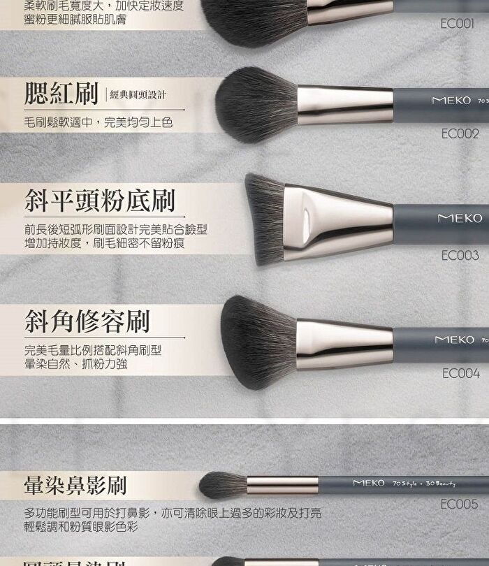 Yuansen Veganism Mini Concealer Brush - 1 pc