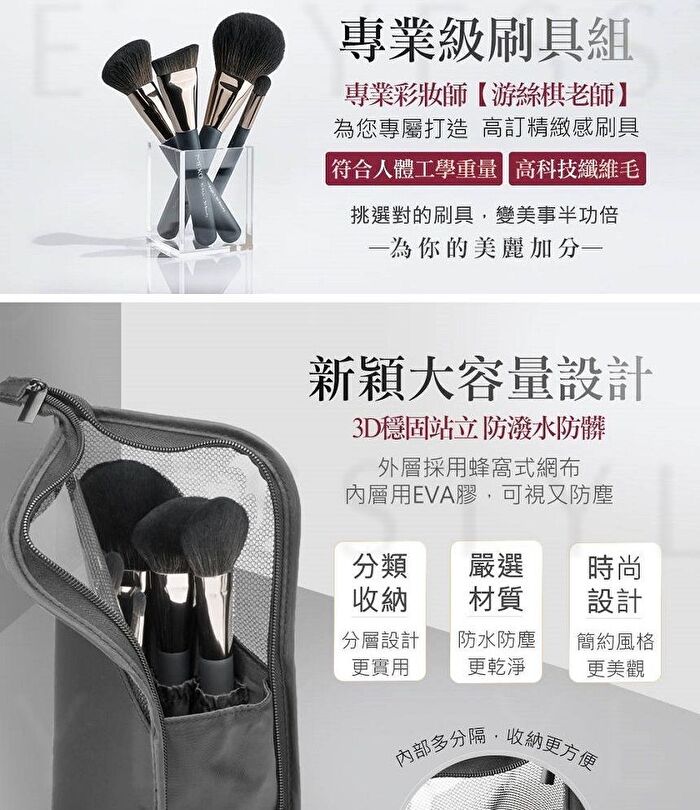 Yuansen Veganism Mini Concealer Brush - 1 pc