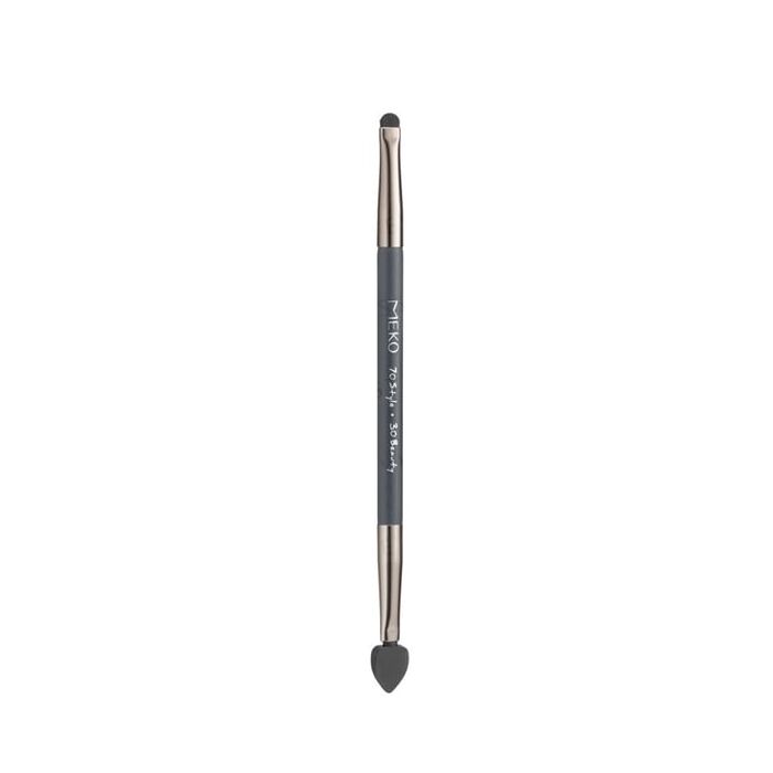 Yuansen Veganism Double-Headed Eyeliner Glitter Silicone Brush - 1 pc