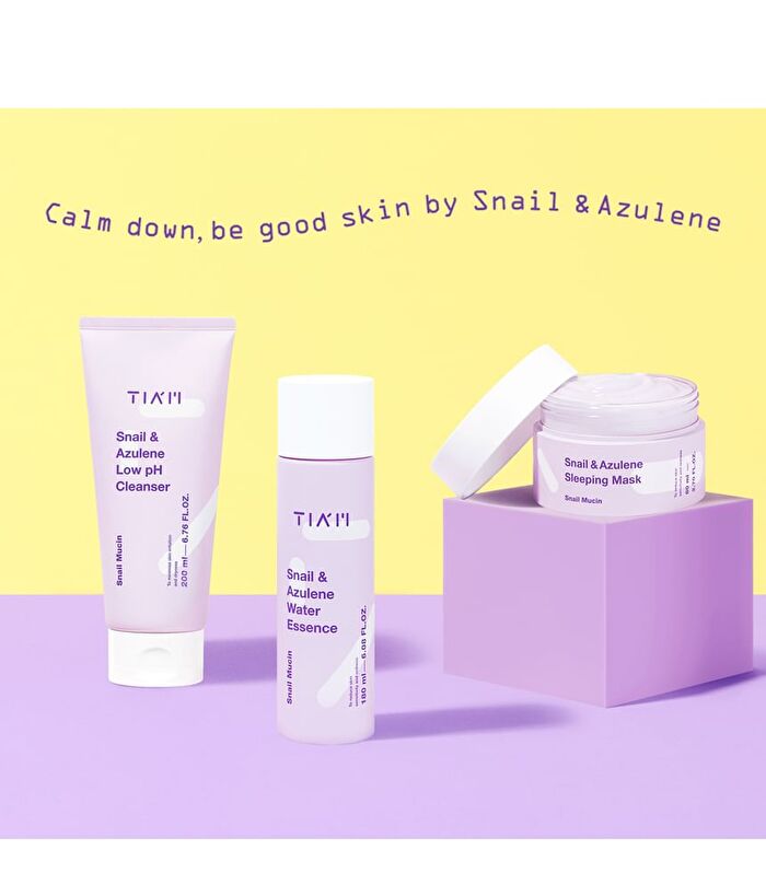 Tia\'m Snail & Azulene Low pH Cleanser - Tube: 200ml