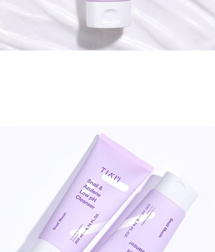 Tia\'m Snail & Azulene Low pH Cleanser - Tube: 200ml