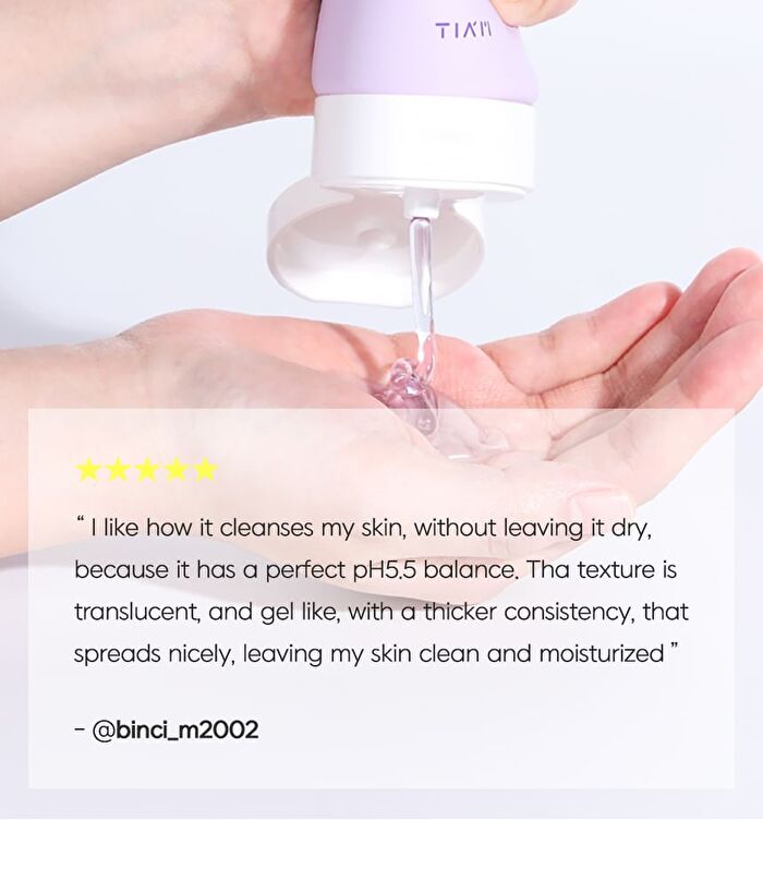 Tia\'m Snail & Azulene Low pH Cleanser - Tube: 200ml