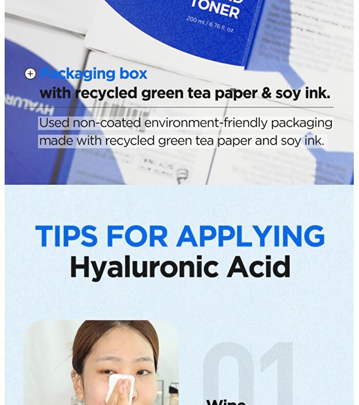 Hyaluronic Acid Toner Jumbo - New Version - 400ml