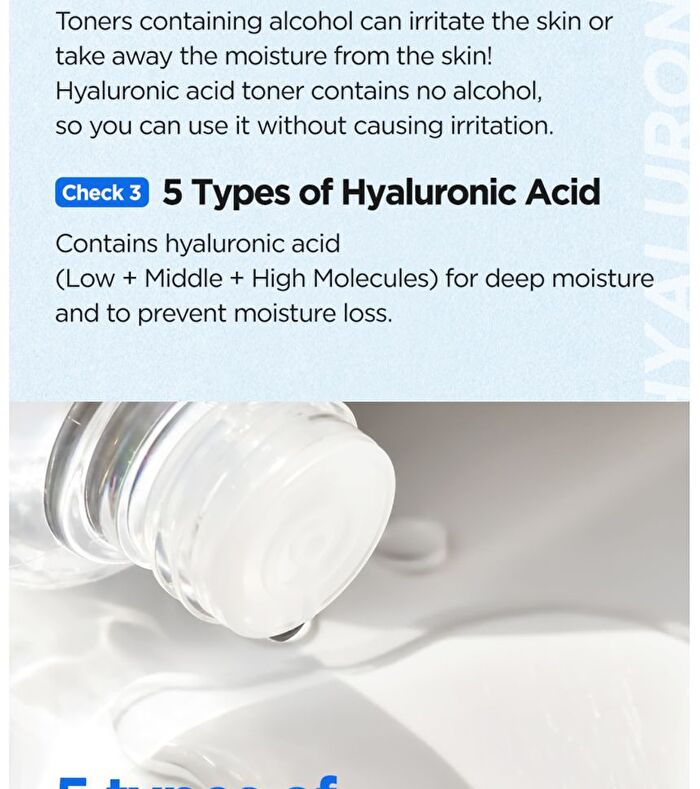 Hyaluronic Acid Toner Jumbo - New Version - 400ml