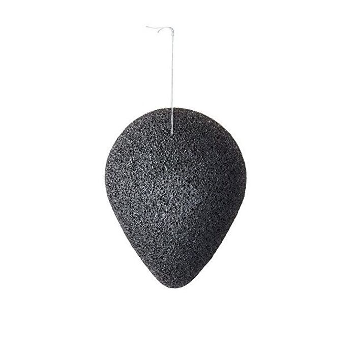 Bamboo Charcoal Konjac Sponge - 1 pc - New Version
