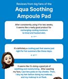 Aqua Soothing Ampoule Pad - 70 pads