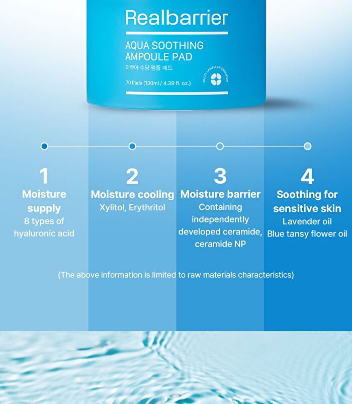Aqua Soothing Ampoule Pad - 70 pads