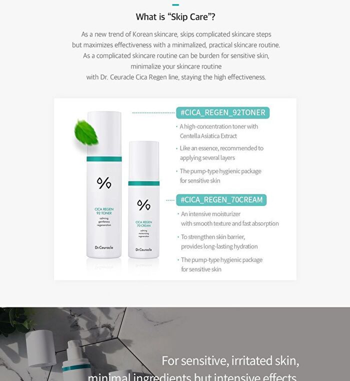 Cica Regen 92 Toner - 120ml