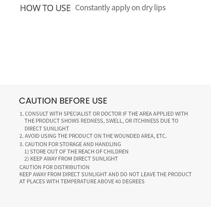 Moisturizing Lip Essence - 13g
