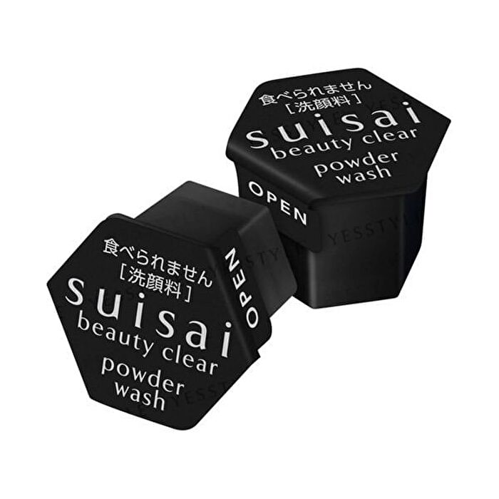 Suisai Beauty Clear Black Powder Wash - 15 pcs