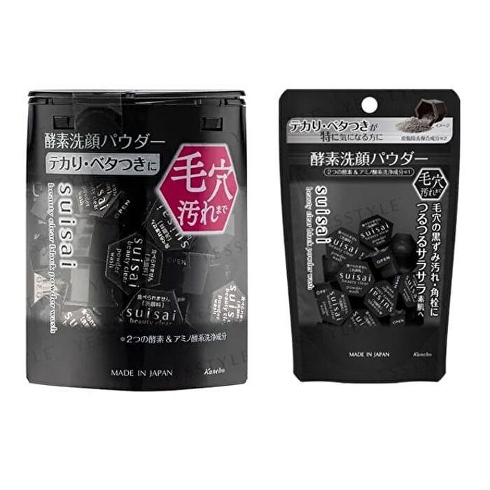 Suisai Beauty Clear Black Powder Wash - 15 pcs
