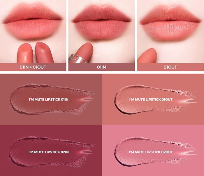 I\'m Mute Lipstick - 4 Colors - #01 In